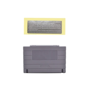 

Game Cartridge Plastic Shell Replacement for S-N-E-S with back sticker US Version