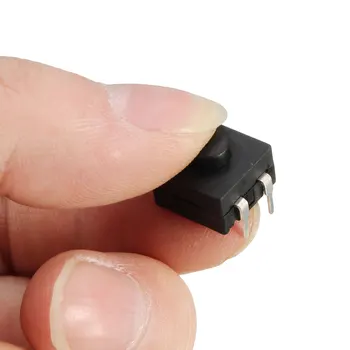 

100Pcs Double Row Vertical LED flashlight switch 3pins ON-ON-OFF 12*12 213BS