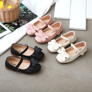 

2019 New Princess Girls Shoes Children School Leather Kids Dresses Shoes For Big Girls Party Shoes 4 5 6 7 8 9 10 11 12 Years