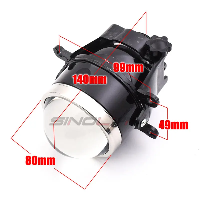 Günstige Sinolyn Nebel Lichter Bixenon Für Ford Focus Subaru Forester Renault Duster Mitsubishi Pajero Peugeot 407 H11 d2H HID Fahren Lampe