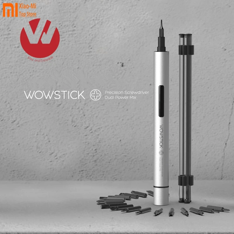 

Original XIAOMI Mijia Wowstick Try 1P+ 19 In 1 Electric Screw Driver Cordless Power work with mi home smart home kit product