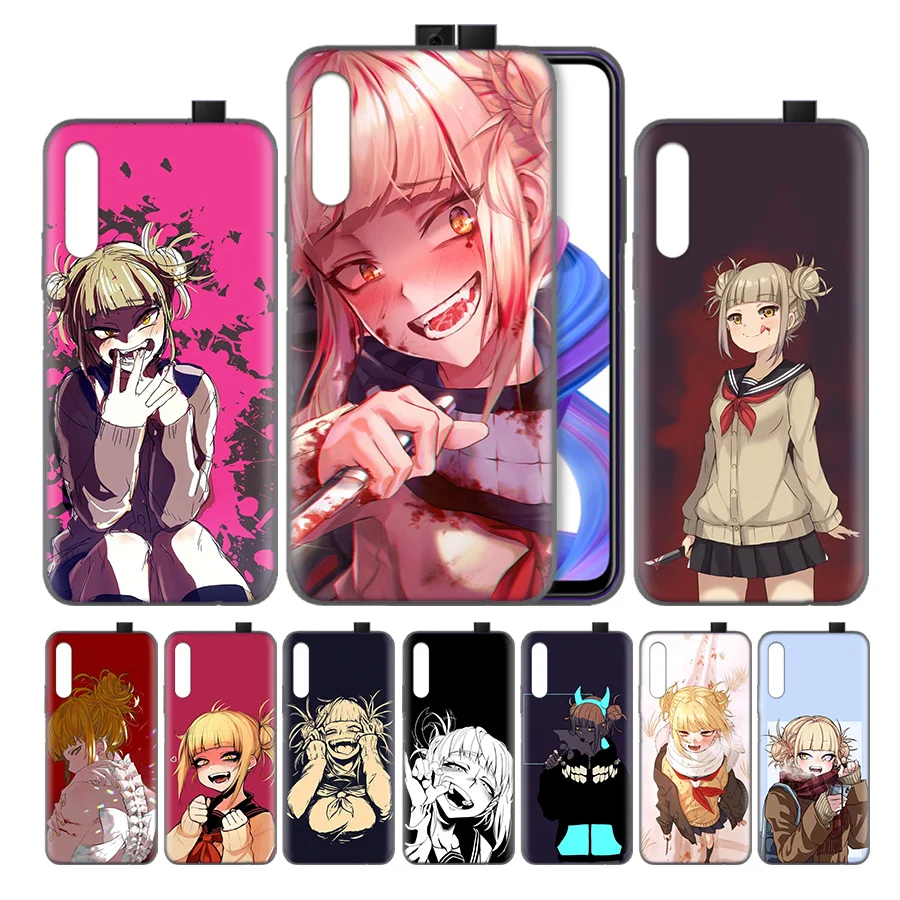 

Silicone Case Cover for Huawei Honor 8X 8C 8A 8S 9X 10 20 20i V20 Play Y5 Y7 Y9 Lite Pro Prime 2019 Nova 4e Himiko Toga Boku No