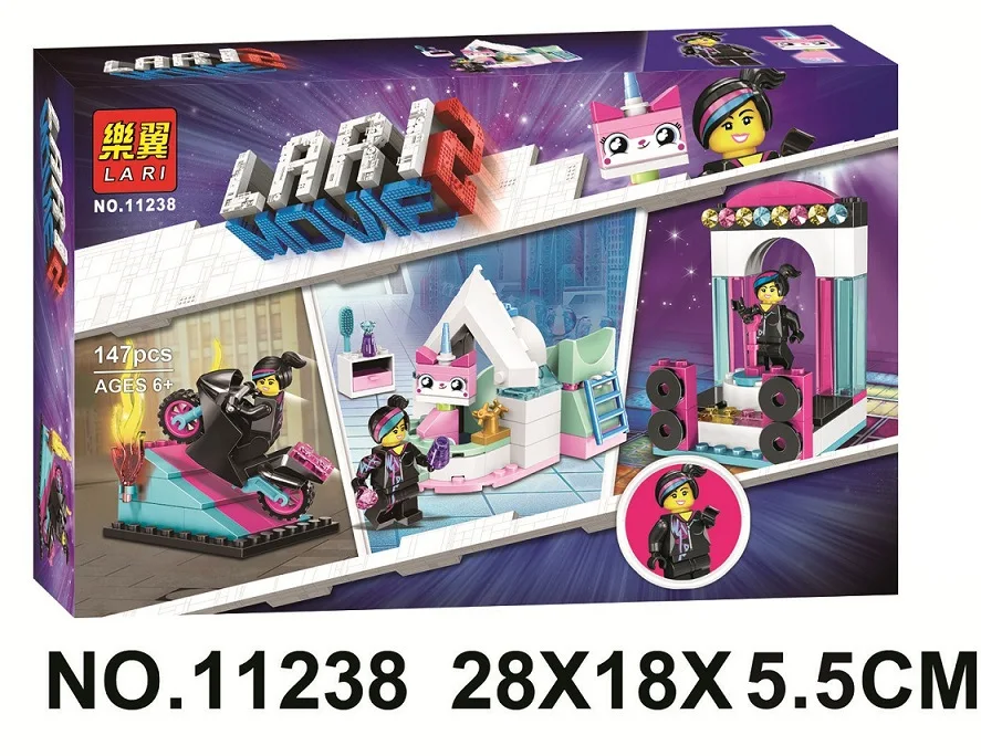 2019 новинка 70833 147 шт. Moive 2 серии модель Lucy's Builder строительные блоки кирпичи