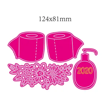 

New 2020 Toilet Roll Paper Metal Cutting Dies For Handmade Greeting Cards Frame Dies Metal