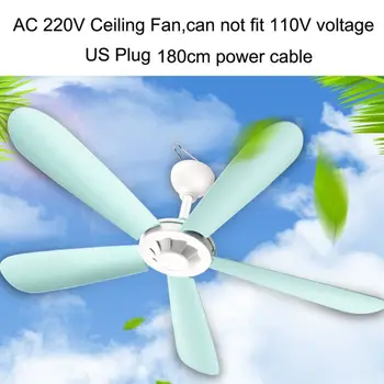 

220V Mini Silent Household Dormitory Bed Electric Hanging Timing Fan Ceiling Fan
