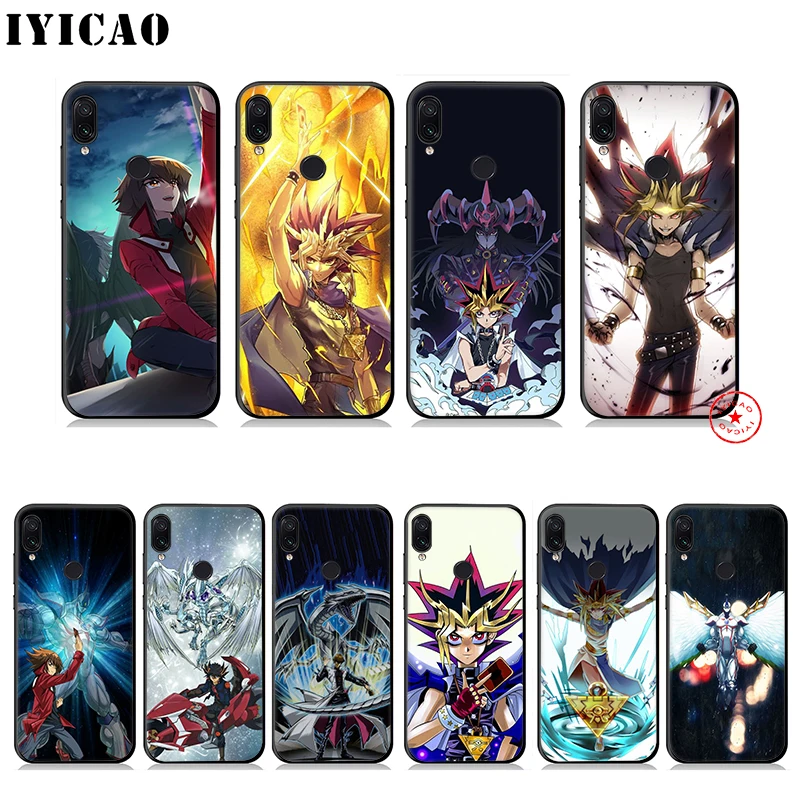 IYICAO Yu gi oh Anime Soft Case for Xiaomi Redmi Note 8 7 6 5 Pro 5A 4X Back Silicone |
