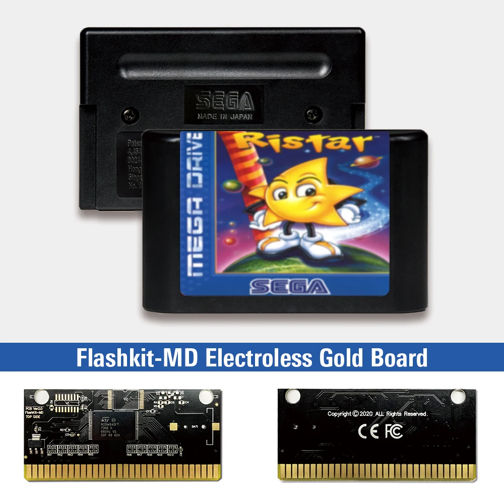Ристор-Европейская марка Flashkit MD Electroless Gold схема на основе печатной платы для