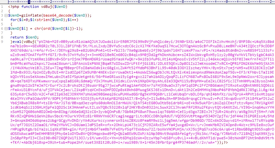某PHP加密代码解密过程