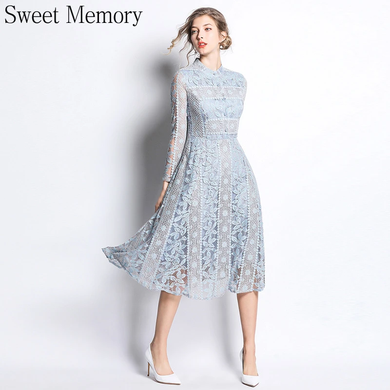 Mago Cubeta análisis N1185 Vestidos de Cóctel de encaje Vintage para mujer, vestido de fiesta de  boda, túnica larga Simple azul y roja, primavera y otoño, 2022|Vestidos de  cóctel| - AliExpress