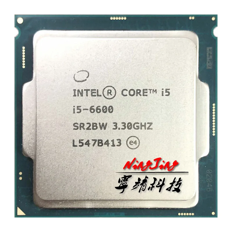 Процессор Intel Core 6600 i5 1151 3,3 ГГц SR2BW/SR2L5, четырехъядерный процессор с четырехъядерным процессором 6M 65W LGA