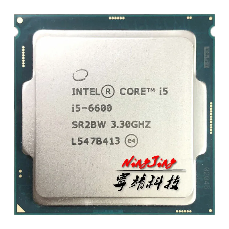 プロセッサーIntelCore i5-6600 i5 6600 3.3  GHz,sr2bw/sr2l5クアッドコア,CPUプロセッサ,6m,65w,lga 1151