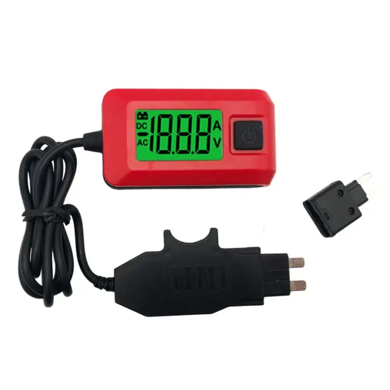 

Auto Fuses Tester Buddy Mini Detector Car Electric Current AE150 12V 23A LCD Display Car Repair Diagnostic Tool