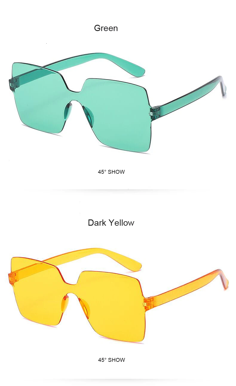 Модные солнцезащитные очки женские красные желтые модные квадратные солнцезащитные очки Женские водительские Оттенки UV400 Oculos De Sol Feminino