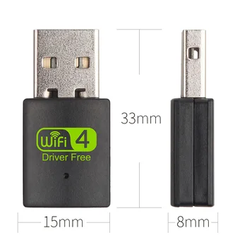 

USB Wifi Adapter 300Mbps Ethernet Wi-Fi Adapter Wifi Dongle RTL8192FM WiFi Network Card Wi Fi Receiver Lan Wireless Adapter