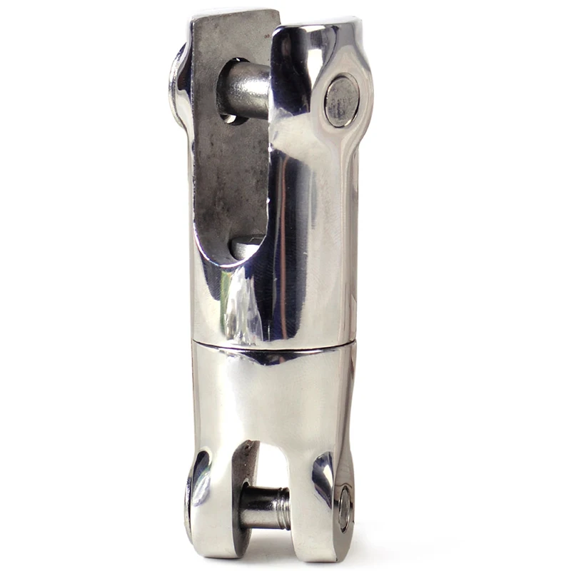 1 шт. Нержавеющая сталь якорь 1/4 Inch-5/16 дюймов Цепь 360 градусов Поворотный соединитель цепи для морской лодки