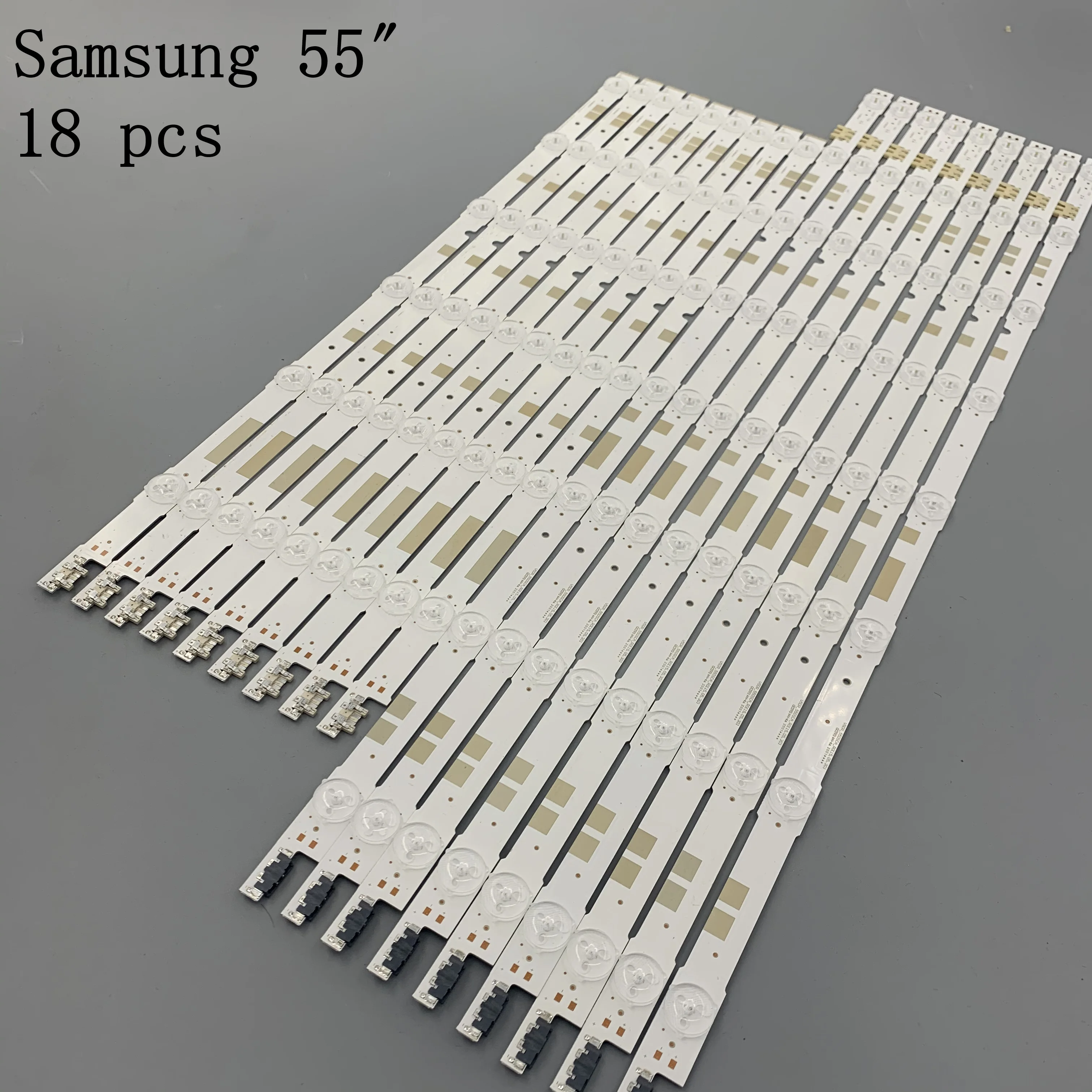 LED Backlight strip 14 lamp For Samsung 55" TV UA55JS7200 UE55JU6872 UE55JU6872U UE55JU6850 UN55JS7250 UE55JU6800 BN96-38481A afbeelding