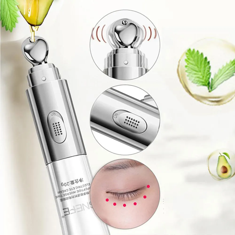 

Electric Eye Massage Cream Skin Care Anti-Puffiness Dark Circle Anti-Aging Moisturizing Eyes Creams Firming Facial Eye Skin Tool