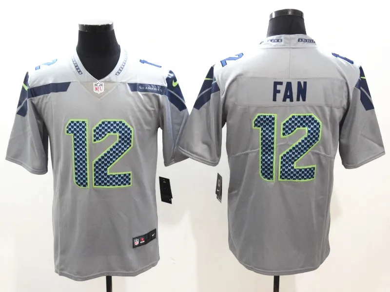 Сшитые мужские рубашки Seattle Shaquem Griffin Russell Wilson 12s Rashaad Penny Vapor Untouchable Limited Jersey - Цвет: AS PICTURE