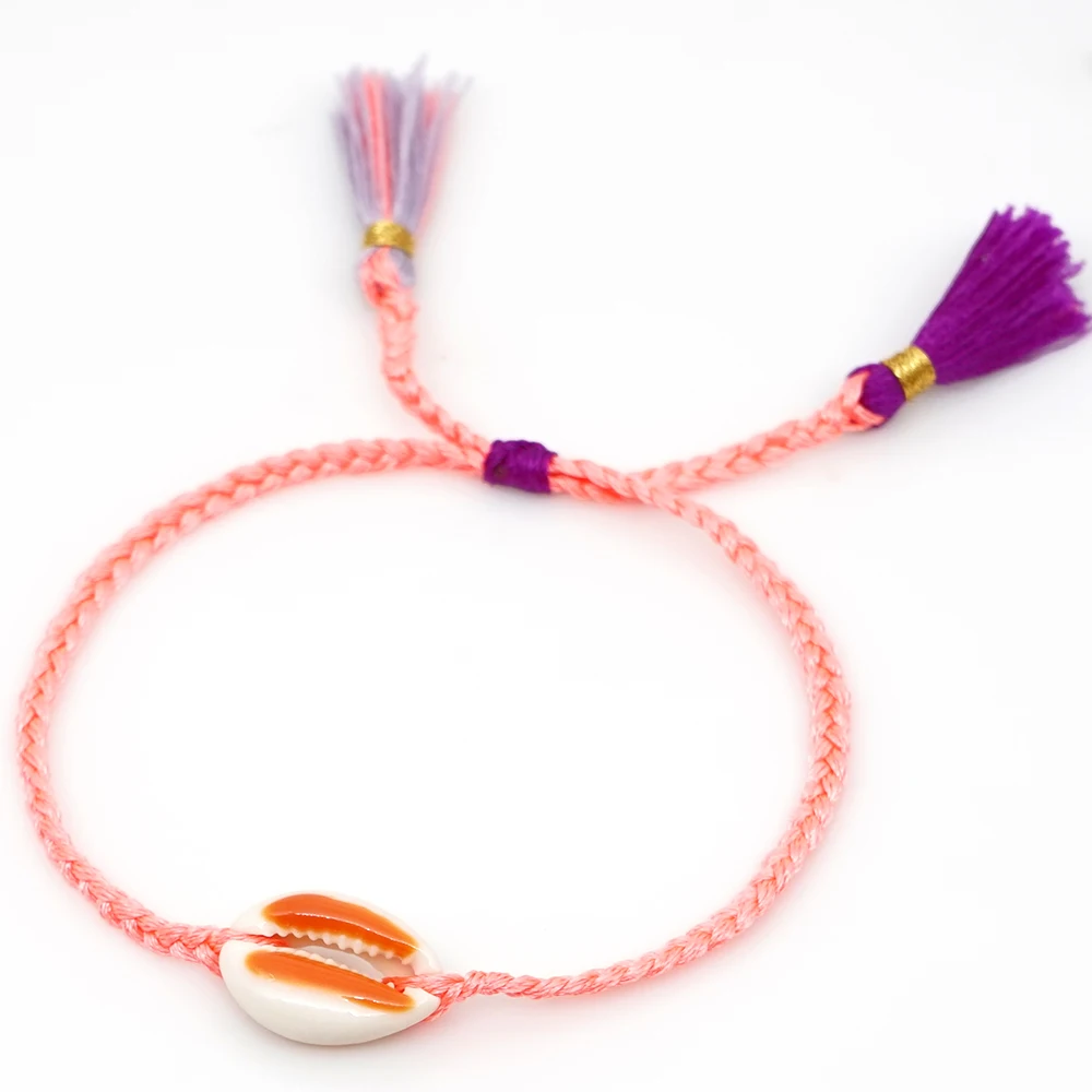 Go2boho Shell браслет «Радуга» женский богемский разноцветный браслет Мода Pulseras натуральная оболочка лето пляж девушка ювелирные изделия