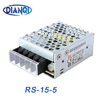 

1Pc Free Shipping Original MEAN WELL power suply unit ac to dc power supply RS-15-5 15W 5V 3A MEANWELL