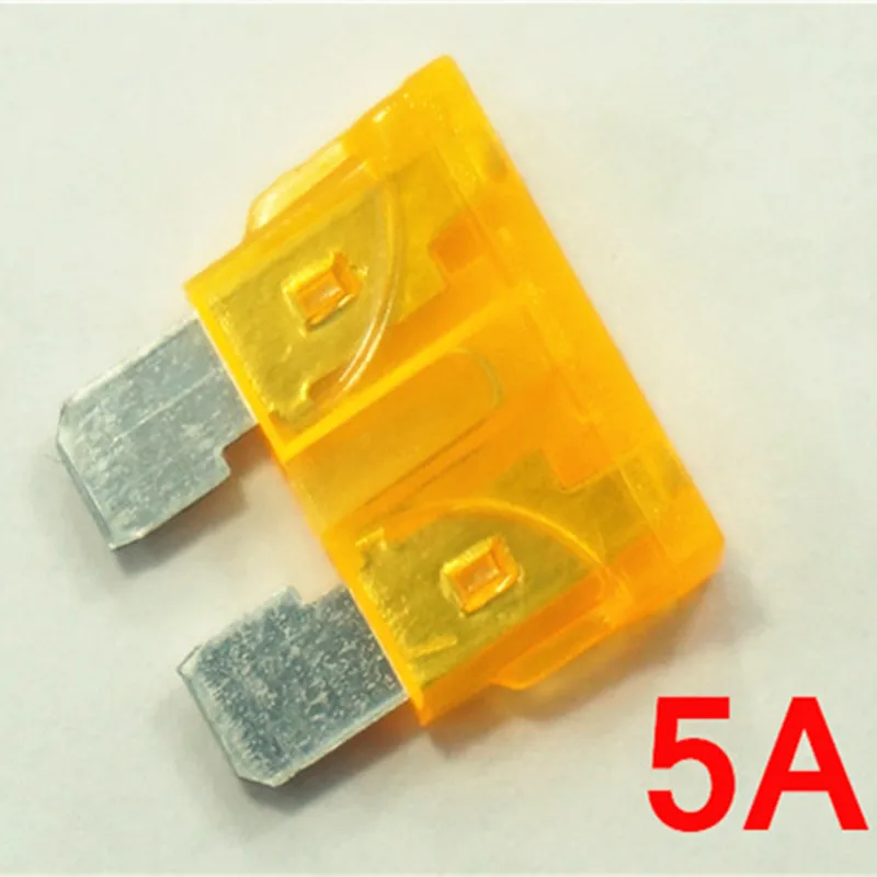 (20 шт./лот) 5A / 32V автомобильный Средний лопастной ATO предохранитель 5 А