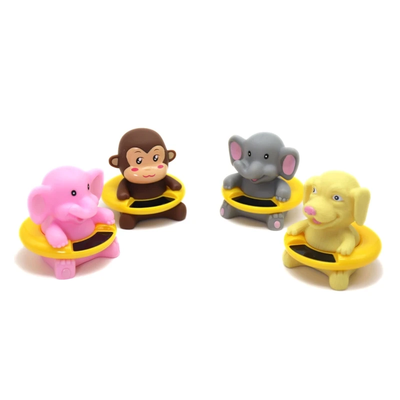 Cartoon Cute Animal Baby Bath Toy Shower Water Thermometer Temperature