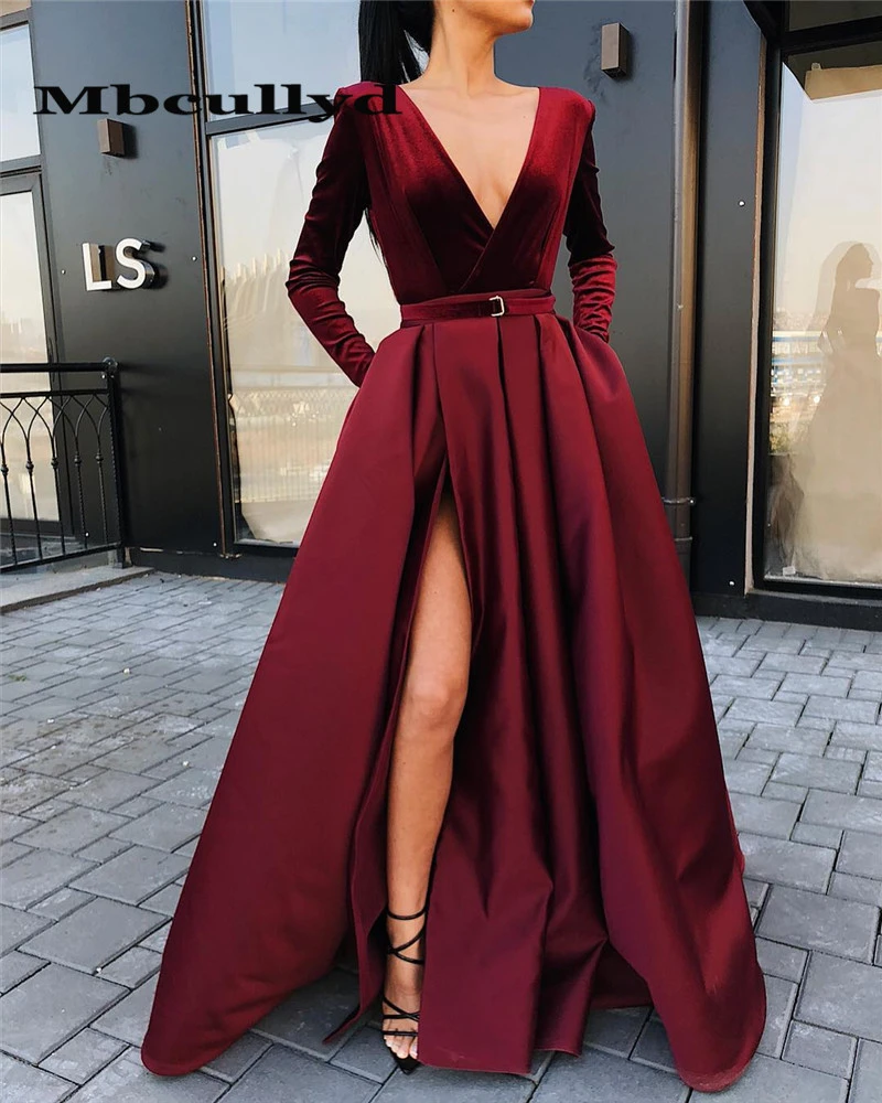Velvet satin dress Clearance