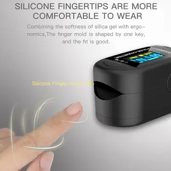 

Digital Fingertip Pulse Oximeter Heart Rate Spo2 Pr Blood Oxygen Sleep Monitor Detector Health Tool Adult Kids