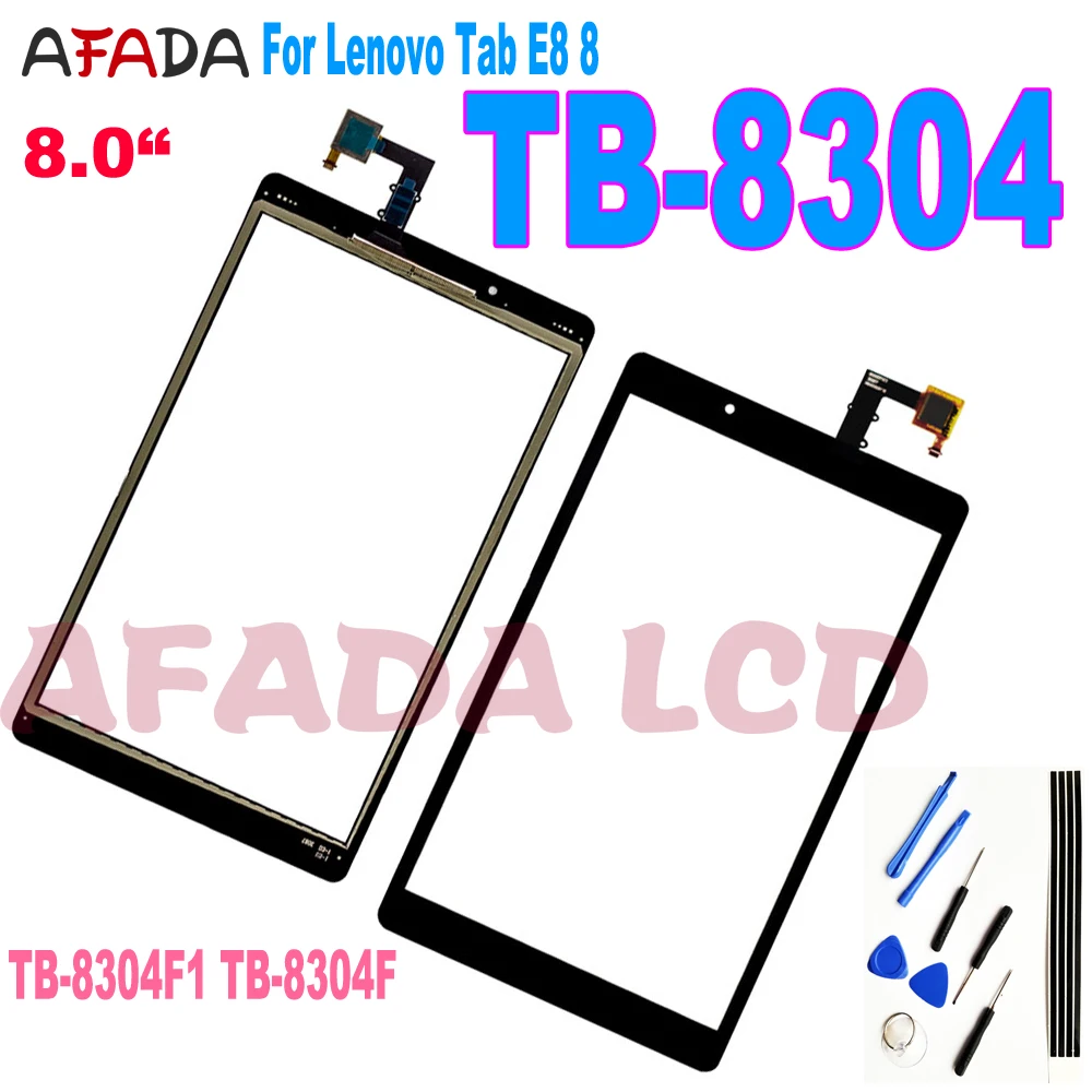 8&quot For Lenovo Tab E8 8 TB-8304F1 TB-8304F TB-8304 Touch Screen Digitizer Sensor Glass Tablet PC Replacement + Free Tool | Компьютеры и
