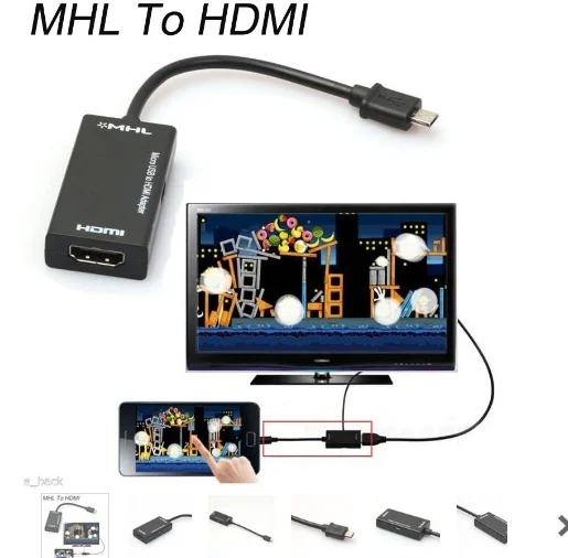 Новый мини Micro USB 2 0 MHL к HDMI кабель HD 1080P Android | Инструменты