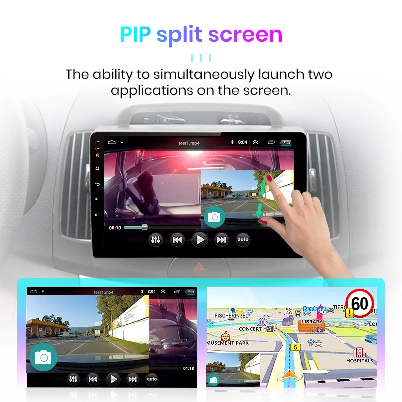 Junsun V1 Android 10 ИИ Голосовое управление 4G DSP автомобильное Радио мультимедийный