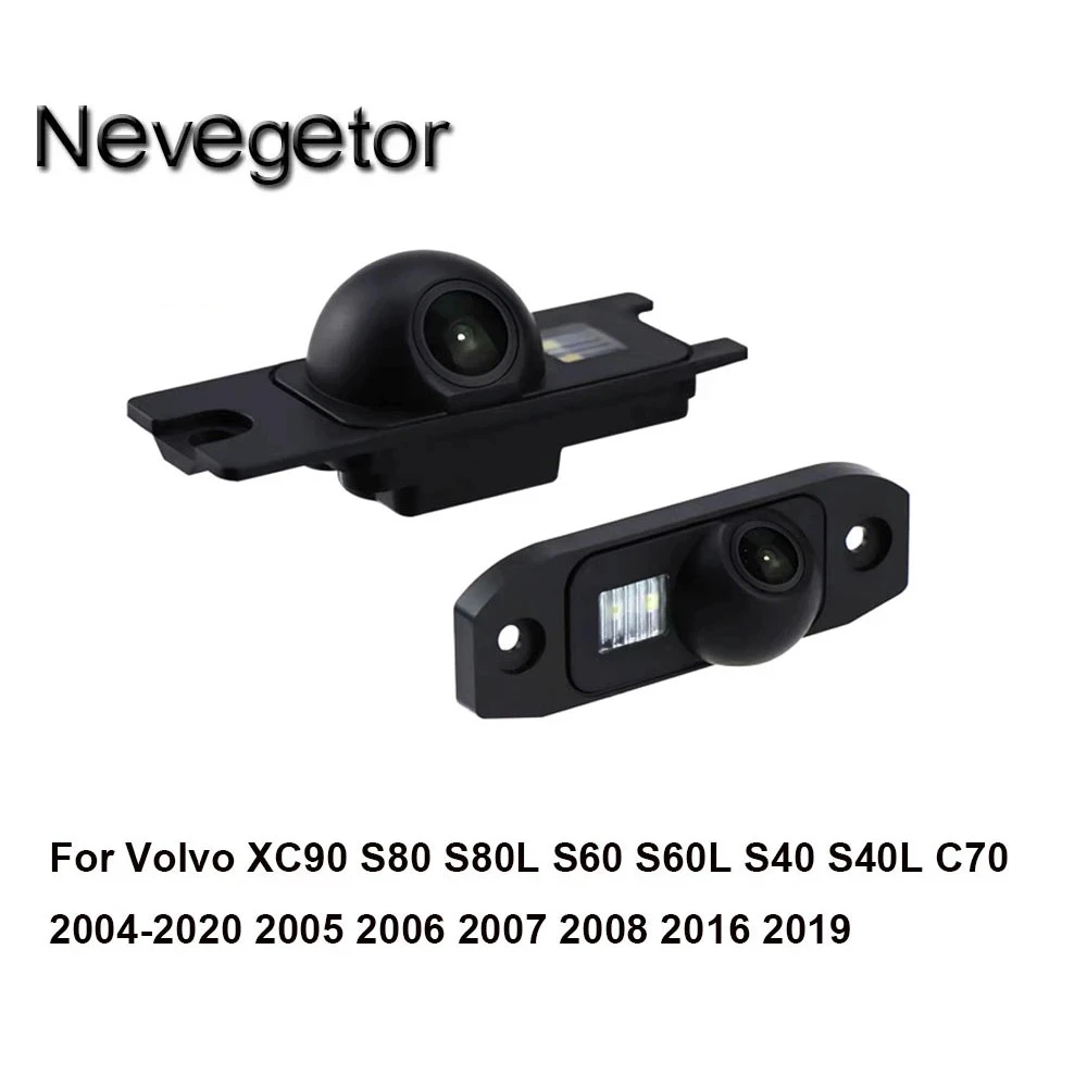 

Car Rear For Volvo XC90 S80 S80L S60 S60L S40 S40L C70 2010-2020 2018 View Backup Reverse Parking Camera Full HD CCD Accessories