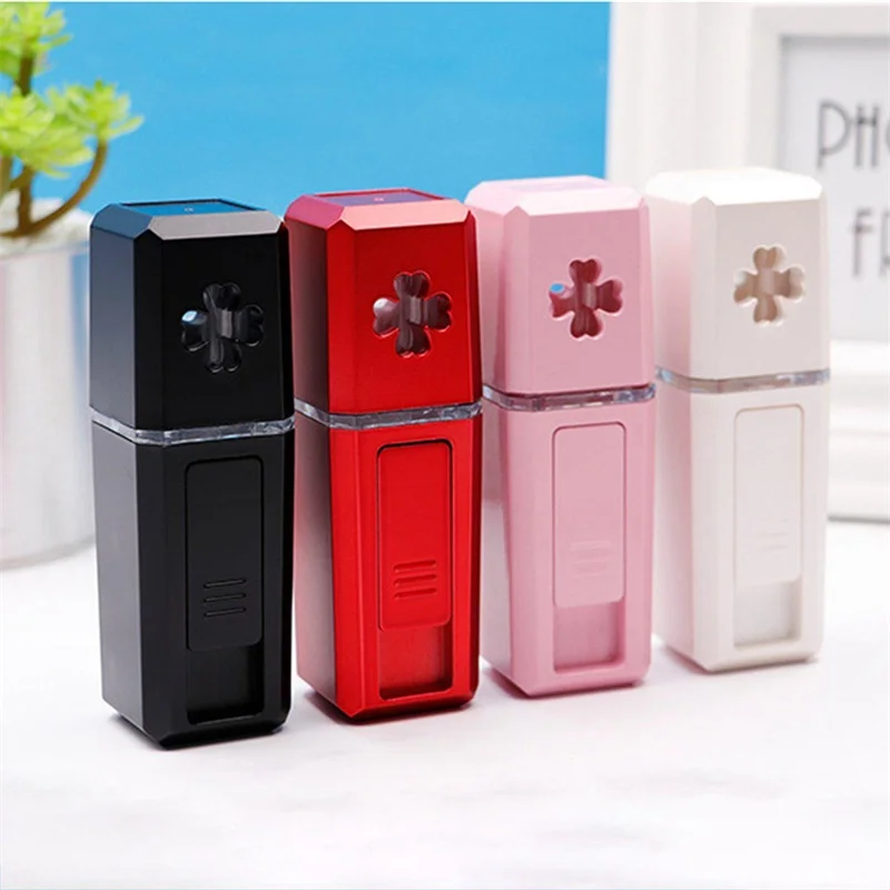 Портативный счетчик воды небулайзер для лица Мини Красота USB увлажняющий увлажнитель лица Тумана Диффузор