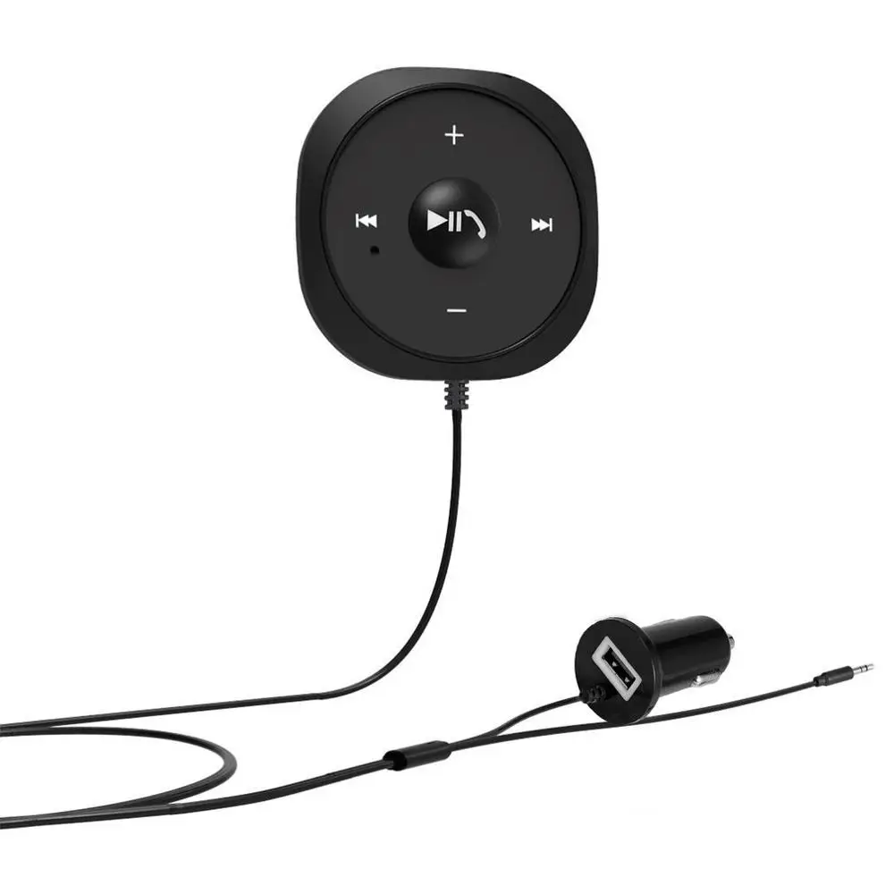 USB2.0 беспроводной автомобильный адаптер Комплект Hands-free говорящий автомобильный аудио приемник встроенный микрофон музыкальный контроллер стерео звук
