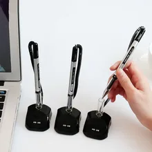 Magnetic Metal Pen Cool Spinning Office Neutral Pen Vacuum Pen Decompression Toy Fidget Ballpoint Pen DIY Magnet Bendable Pen