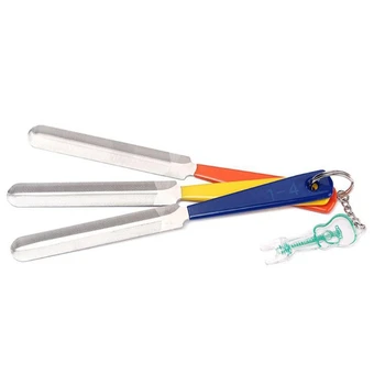 

3 Pieces / Set of Guitar Slotting File String Distance Adjustment Tool Set Ran Color Nailer File Repair Tool Kit