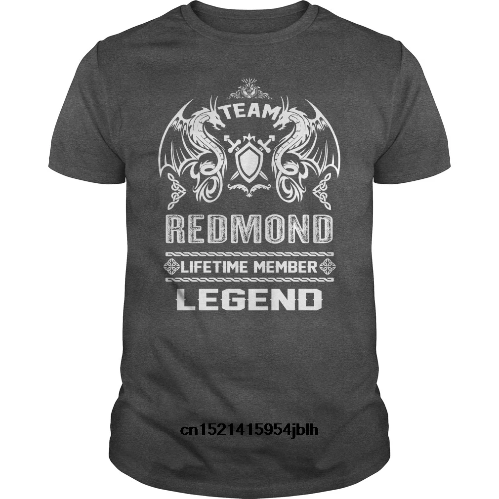 Модная мужская футболка bioshick REDMOND team легенда участника команды | Мужская одежда