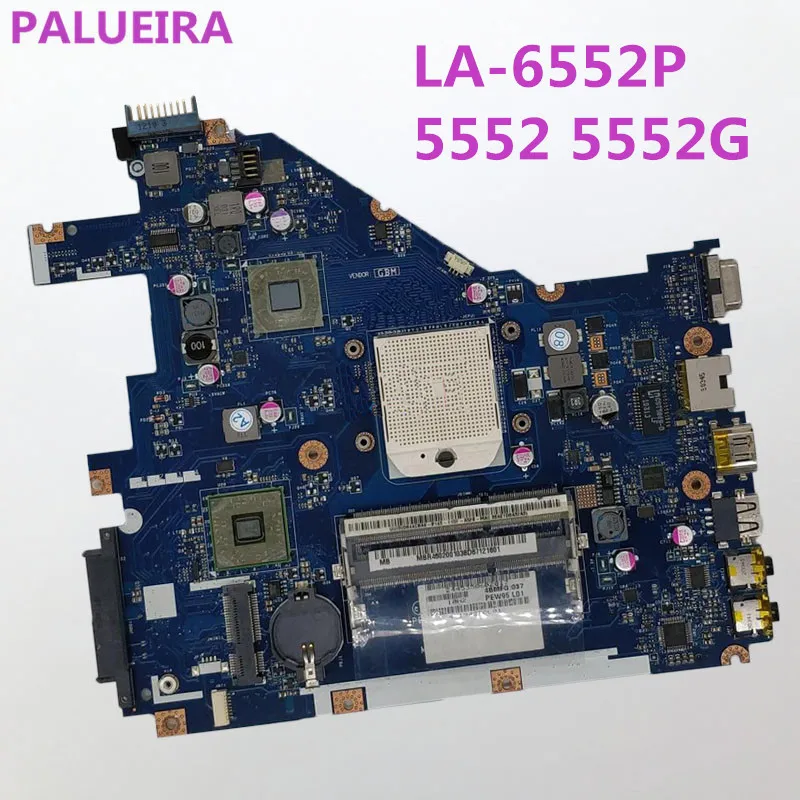 

PALUBEIRA MBR4602001 fit for Acer 5552 5552G laptop motherboard PEW96 LA-6552P NV50A motherboard fully tested working