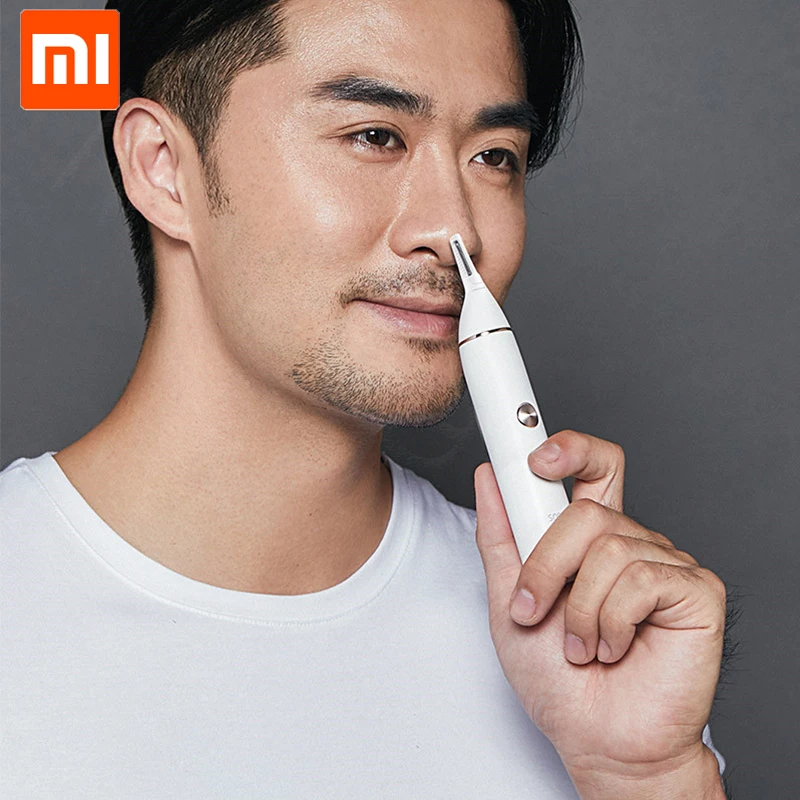 Xiaomi Mijia Soocas IPX5 Водонепроницаемая Машинка для удаления волос в носу бровей Clipper острое лезвие беспроводные назальный очиститель для Для мужчин wo Для мужчин