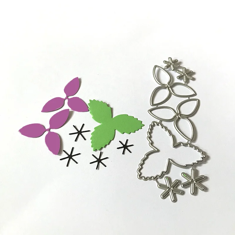 2020 New Arrival Flowers Metal Cutting Dies 3D DIY Scrapbooking Carbon Sharp Craft Die Photo Invitation Cards Decoration