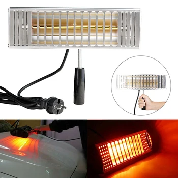 

1000W Paint Curing Lamp Drying Spray Car Body Solar Film Baking Exhaust Repair Handheld Portable Auto Infrared Heating Filter