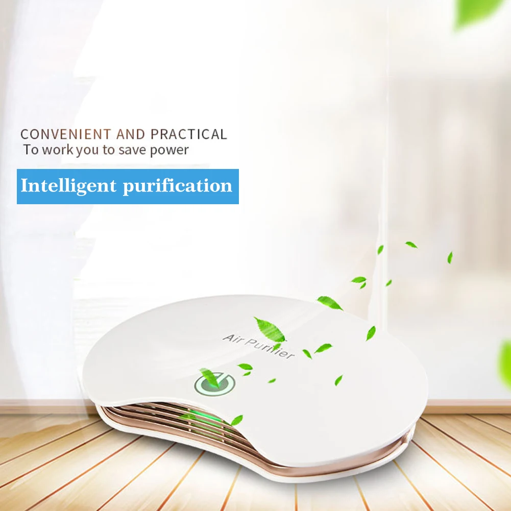 

USB Charging Portable Efficient Durable Office Air Purifiers Ozone Ionizer Negative Ion Fog Cleaner Eliminate Odor Car Fresh