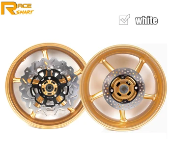 

Motorcycle Front Rear Wheel Rim And Wheel Rims For Triumph Street Triple 675 R 2009 - 2012 Brake Disc Motorcycles 2010 2011