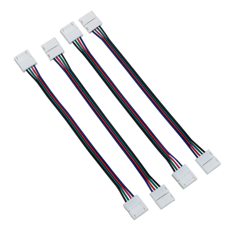8 x Соединительный кабель адаптер для RGB светодиодный SMD полоса водонепроницаемый