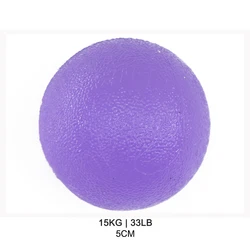 Ergonomic Hand Grip Strengthening Ball for Fitness and Stress Relief (5cm 15kg 33LB)