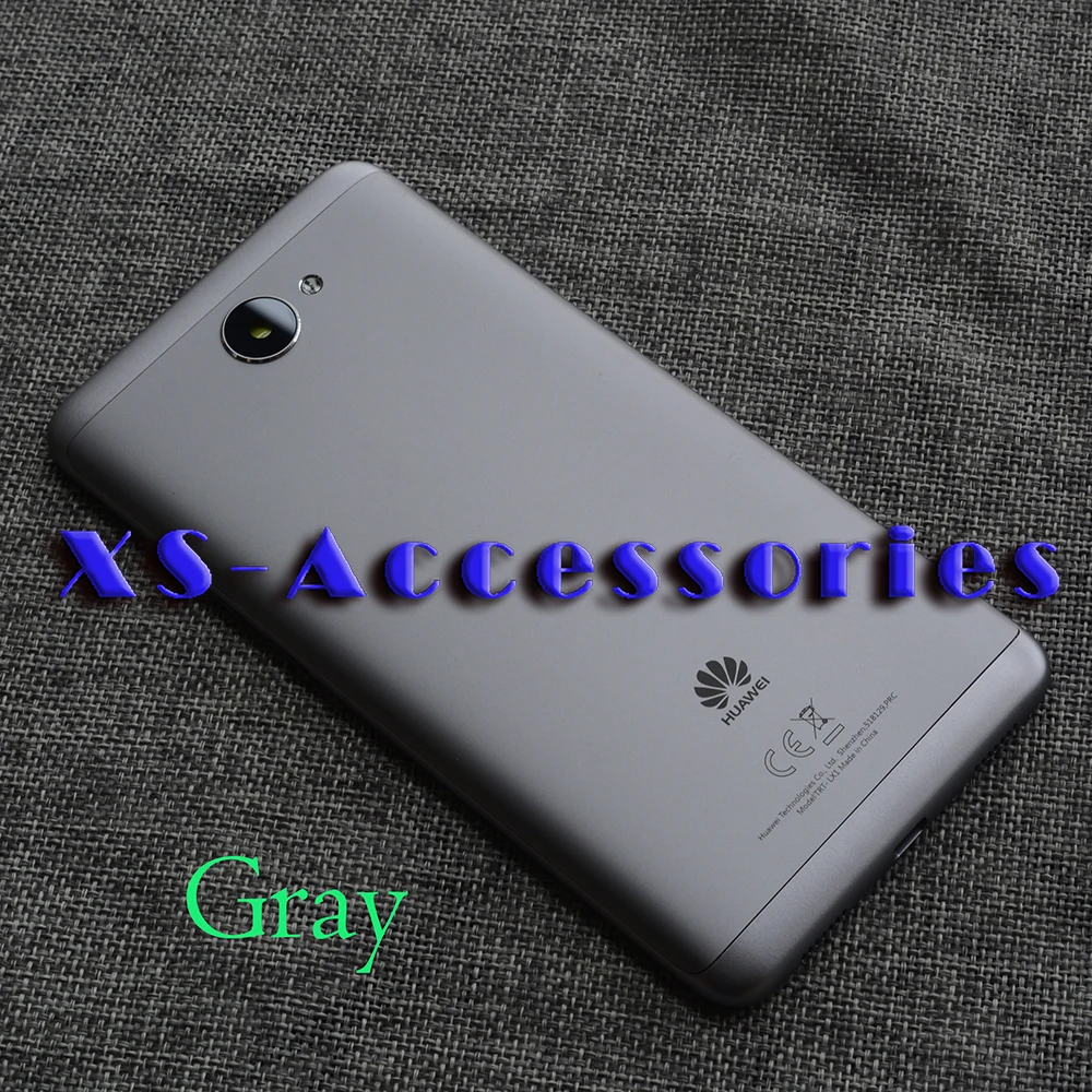 Battery Back Cover Housing Case For Huawei Y7 - Цвет: Gray