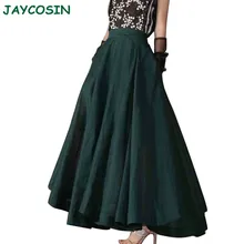 JAYCOSIN одежда женская сексуальная однотонная эластичная юбка для вечеринки Женская модная длинная юбка на молнии с высокой талией весна-лето 1217