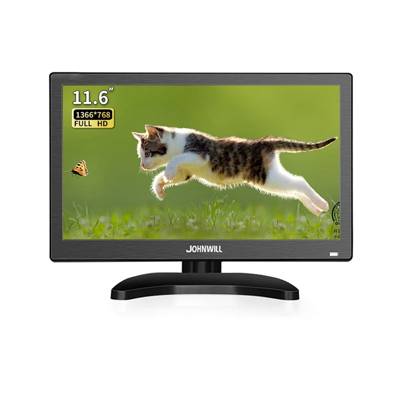 12 дюймовый встроенный динамик HD дисплей монитор с сенсорным экраном AV VGA HDMI USB