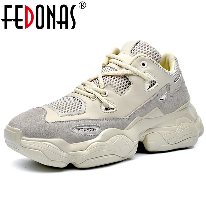 

FEDONAS Newest Female Big Size Casual Sports Basic Shoes Woman Spring Comfortable Women Flats Fashion Women Shallow Sneakers