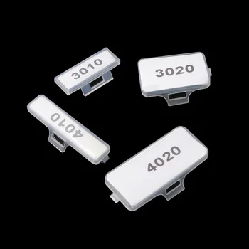 

10pcs 10x30mm 20x30mm 10x40mm 20x40mm Transparent Clear Waterproof Wire Sign Cable Tie Marker Label Tag Box